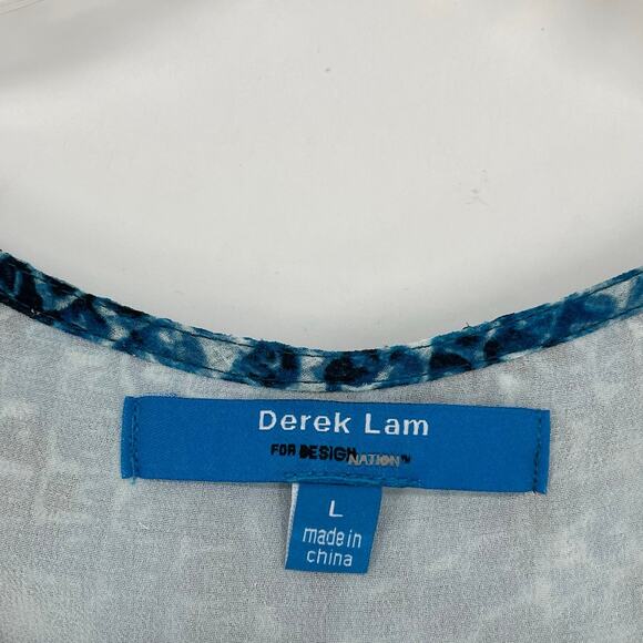 Derek Lam For Design Nation Sleeveless Maxi Dress Size Large - Picture 6 of 8